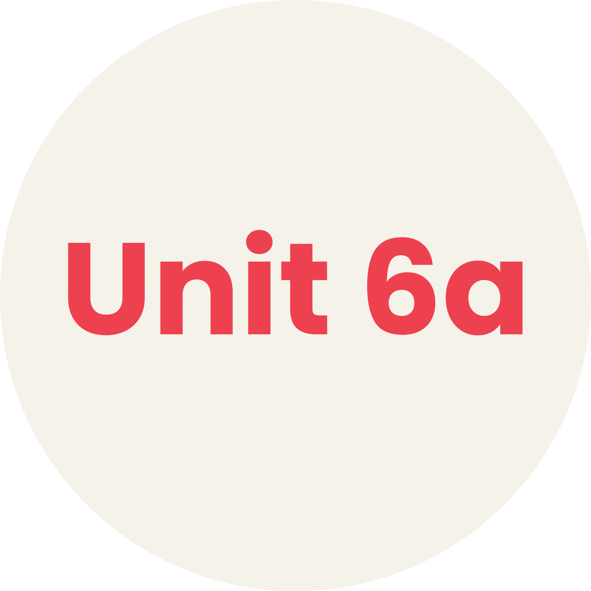 Professionals Unit Number sticker 420mm