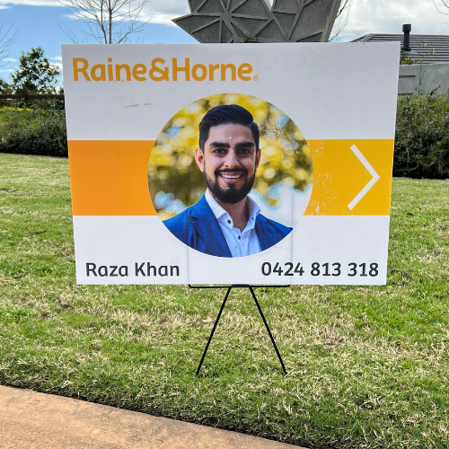 real estate directional signs
