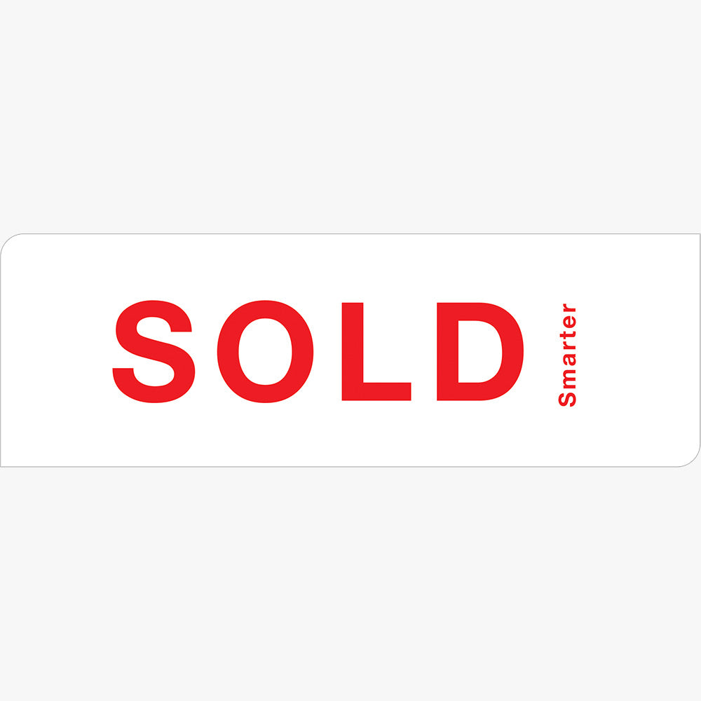 Sold Sticker (Rectangle) - PRD