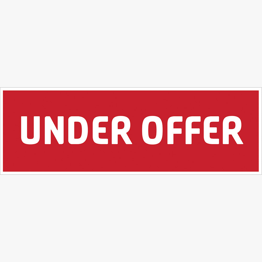 Under Offer Sticker (Rectangle) - Professionals