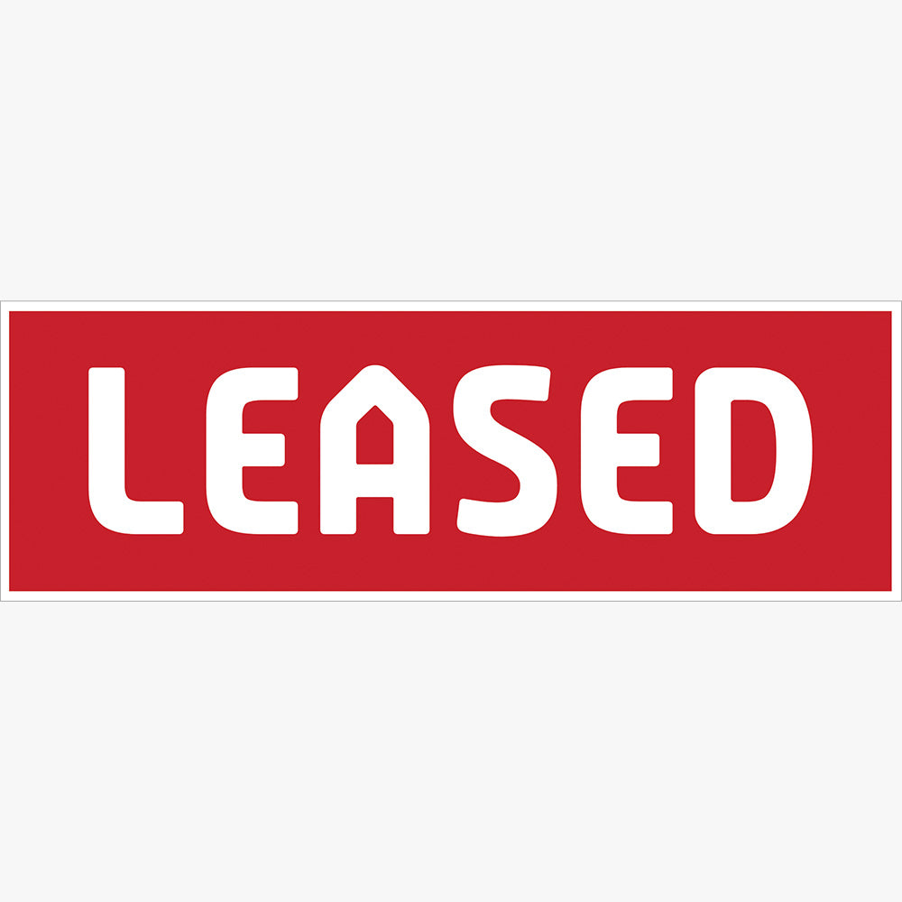 Leased Sticker (Rectangle) - Professionals