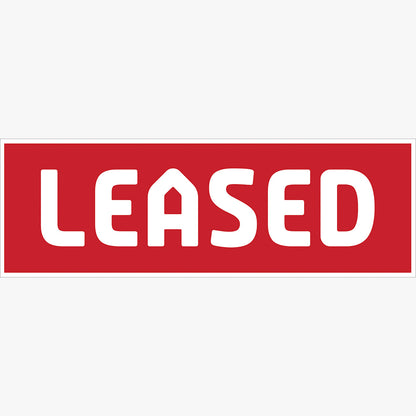 Leased Sticker (Rectangle): design artwork