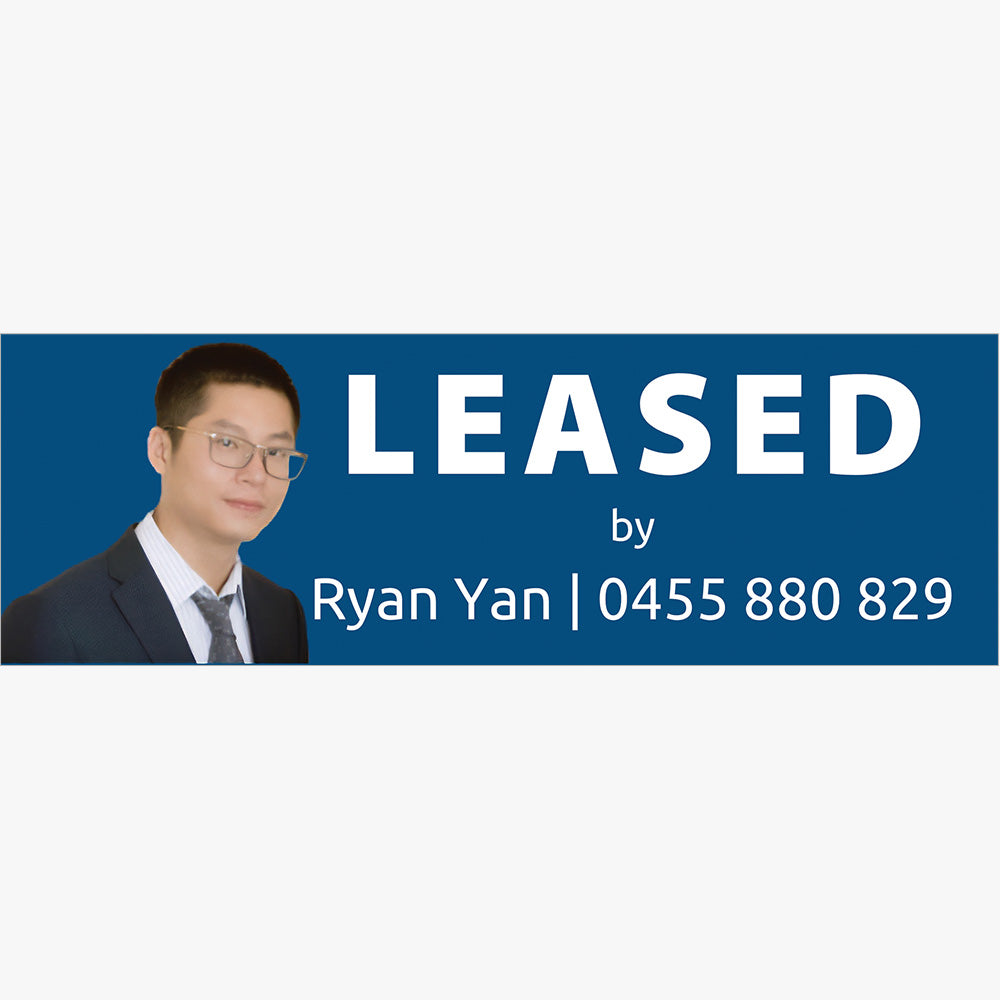 LEASED Sticker (Rectangle) - Rayn YAN