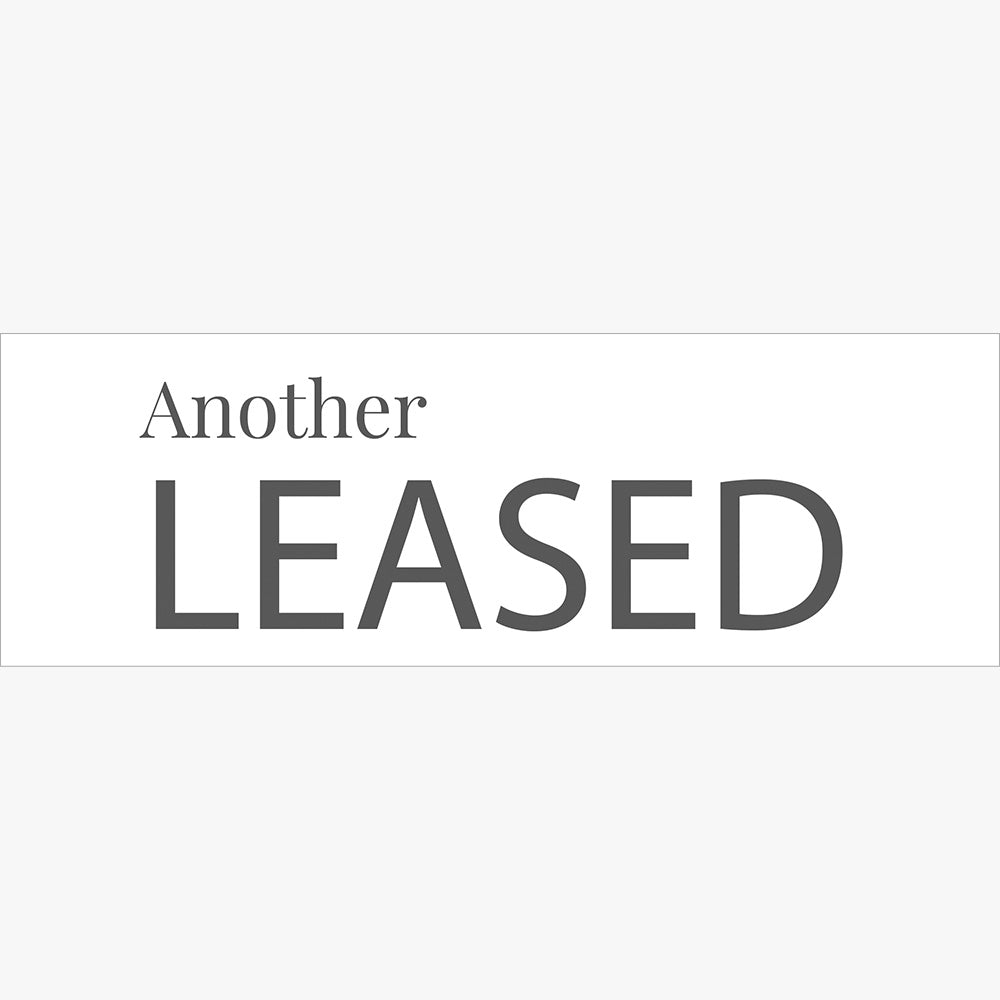 Leased Sticker (Rectangle)