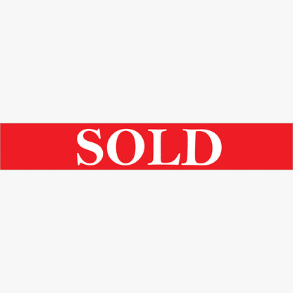 Sold Stickers - First National (Rectangle) - Slim: design artwork