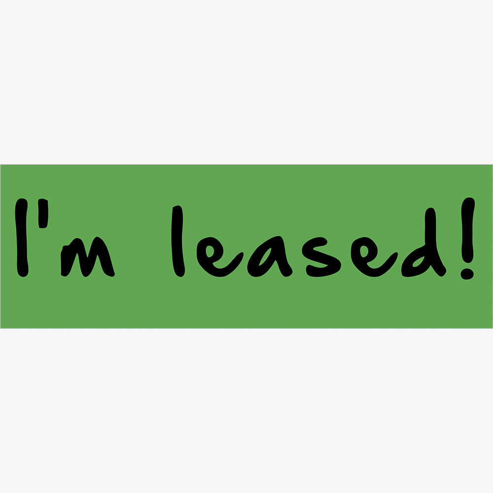 LEASED Sticker - I'm Leased (Rectangle) - Andriessen Property