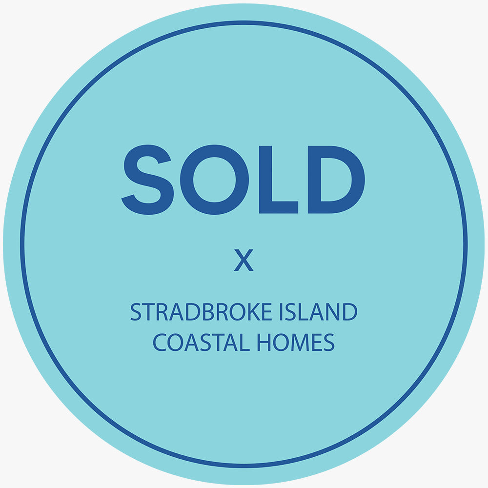 SOLD Sticker (Round)- Stradbroke Island Coastal