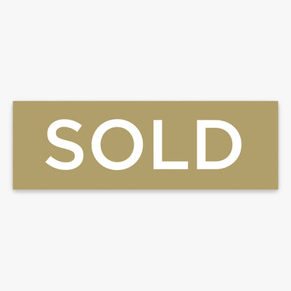 Sold Stickers - Century 21 (Rectangle) shown on a real estate signboard