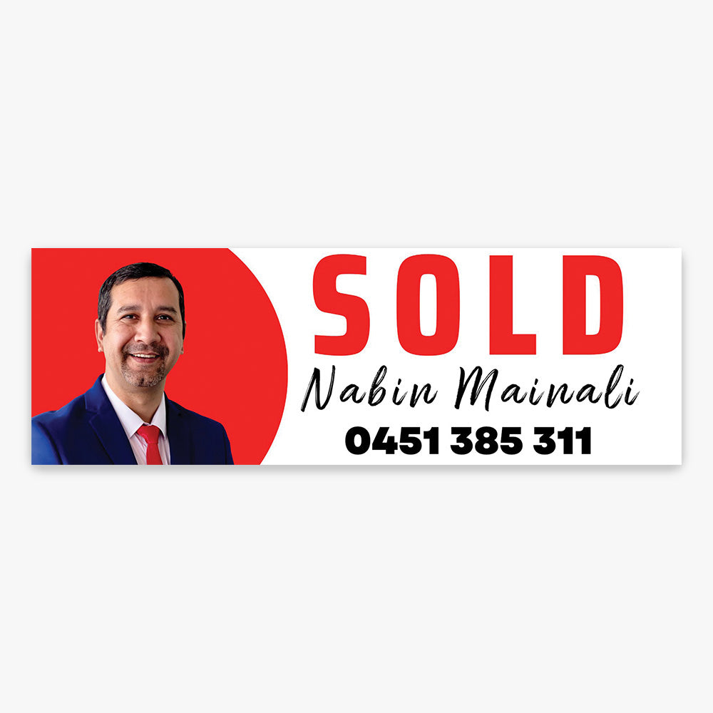 Sold by Sticker (Rectangle) - Miracle Land