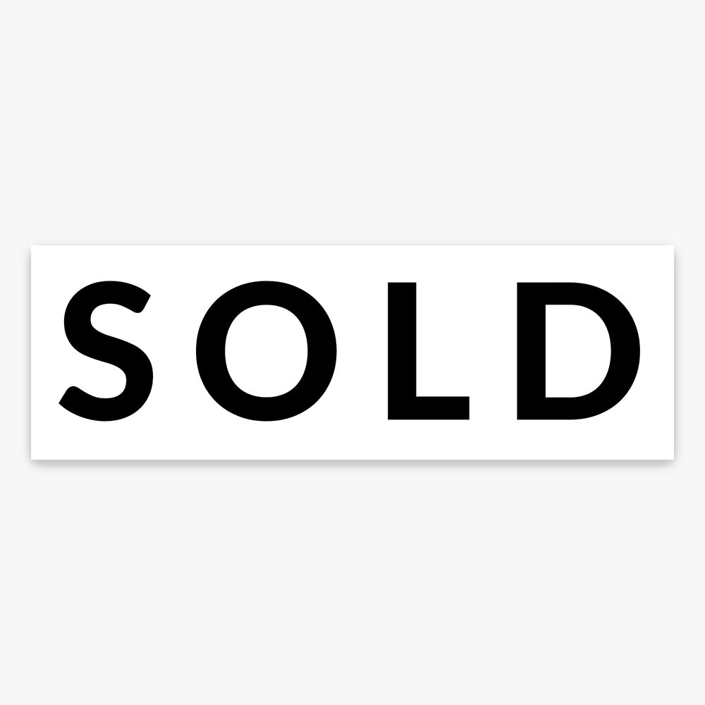 Generic Sold Sticker (Rectangle) White - Lato