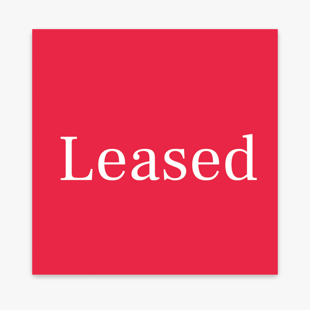 Leased Sticker (Square) - R&W