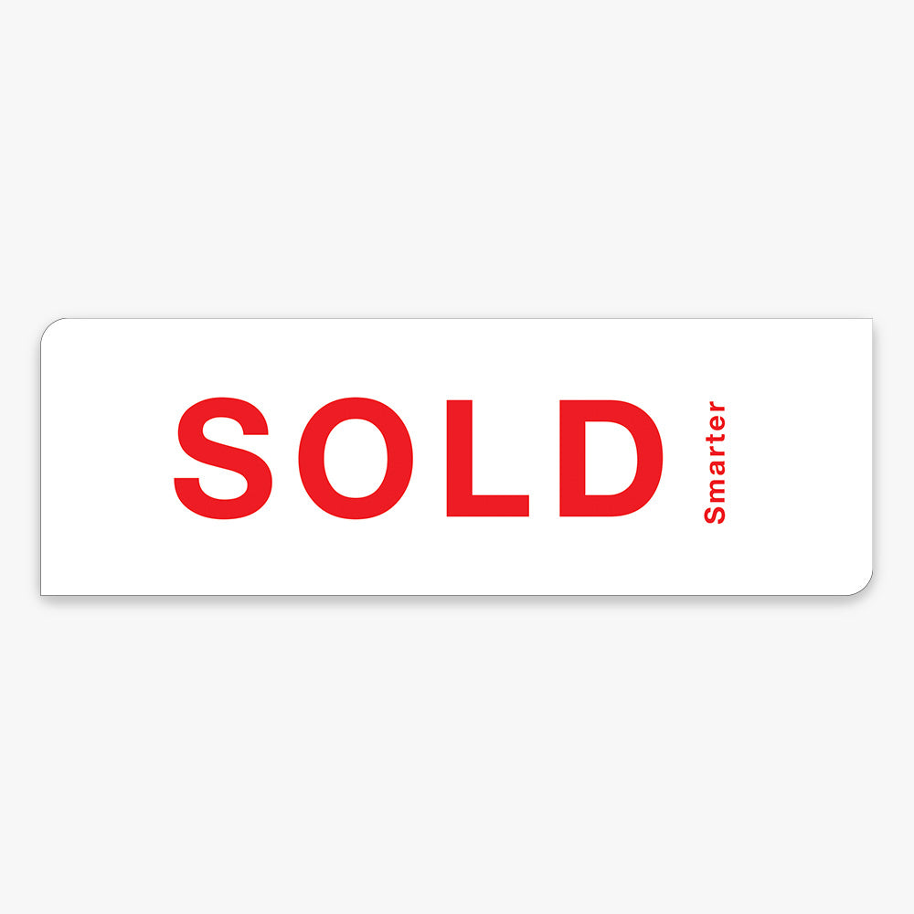 Sold Sticker (Rectangle) - PRD