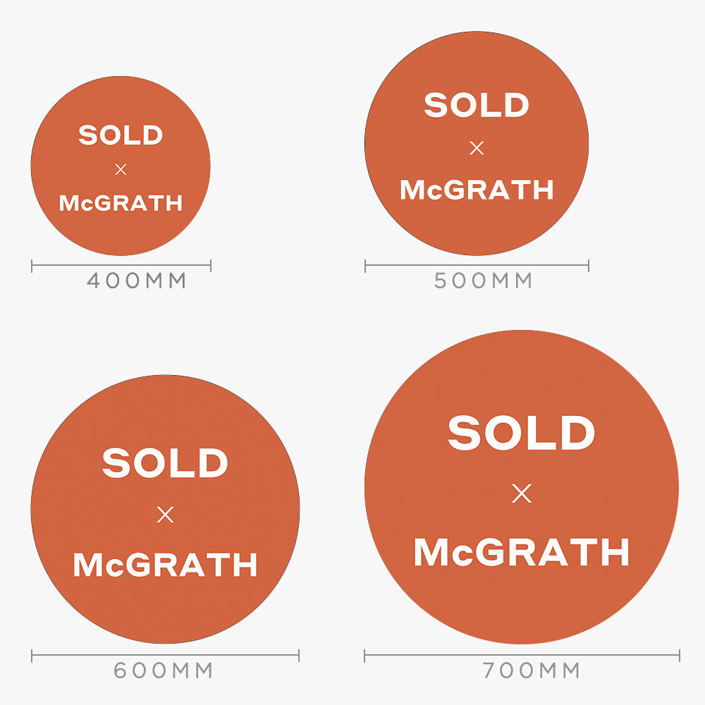 Sold by McGrath Sticker (Round) - McGrath