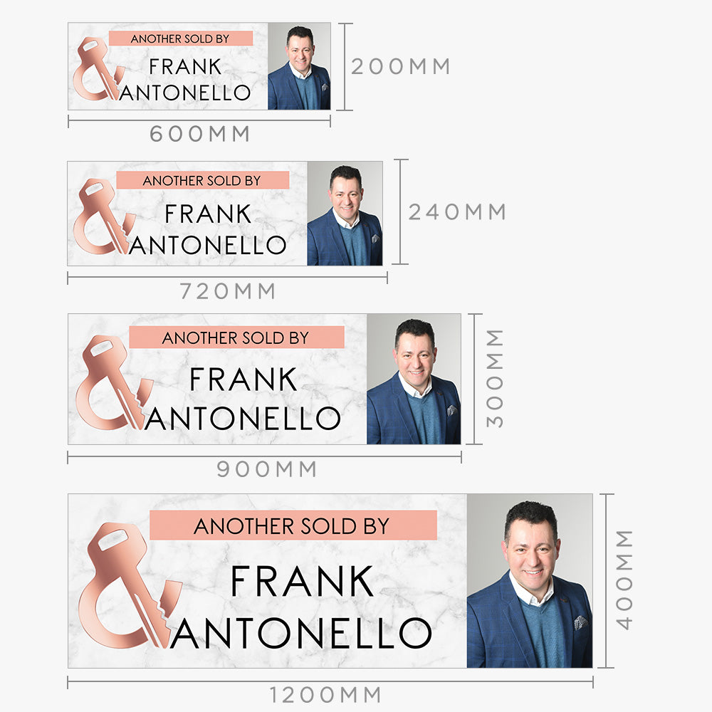 ANOTHER SOLD Sticker (Rectangle) - Leased & Sold - Frank