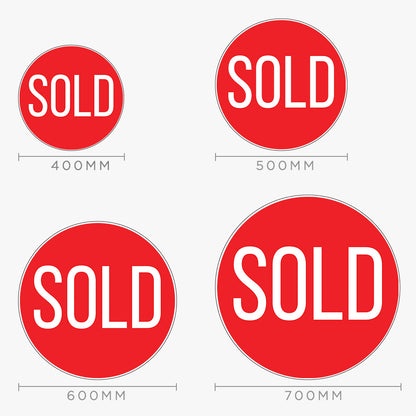 Generic Sticker (Round) (Multi Colour) - Bebas Neue: size options