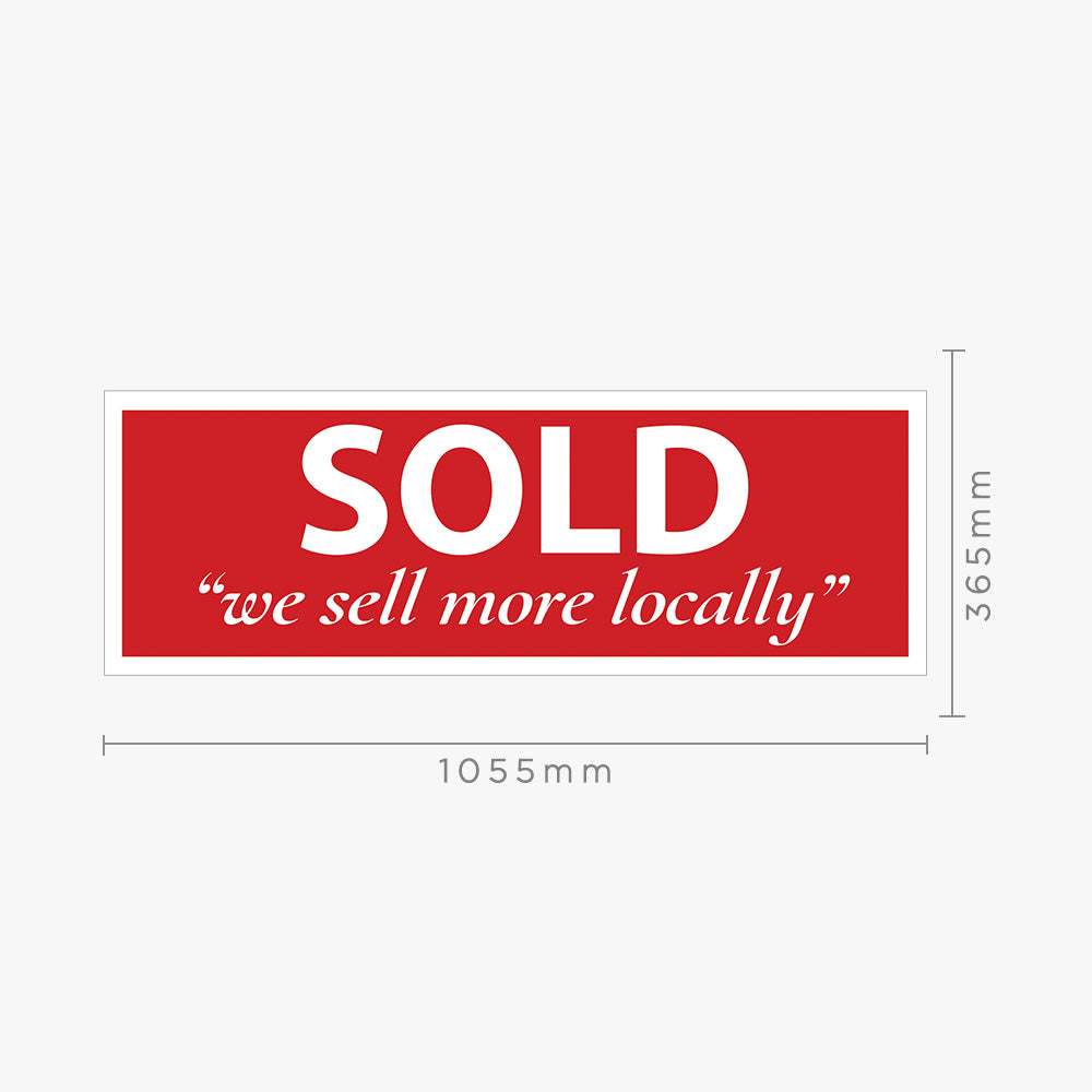 Sold Sticker (Rectangle) - Rance Propery