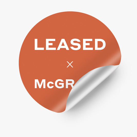 Leased by McGrath Sticker (Round) - McGrath