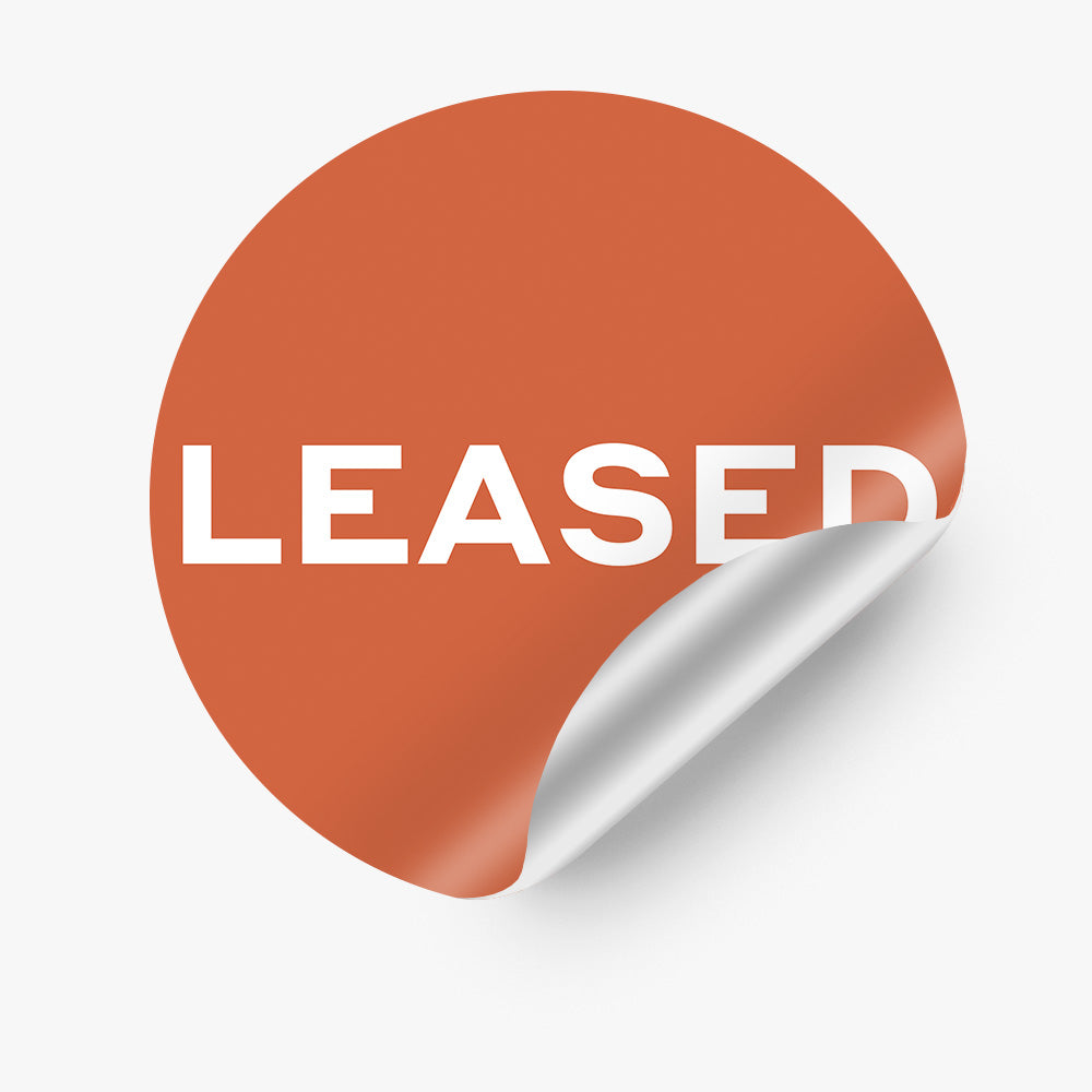 Leased Sticker (Round) - McGrath
