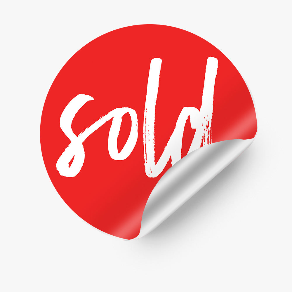 Sold Stickers - Elders Real Estate (Round) – Real Stickers