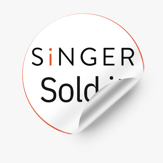Sold Sticker (Round) - Singer Residential