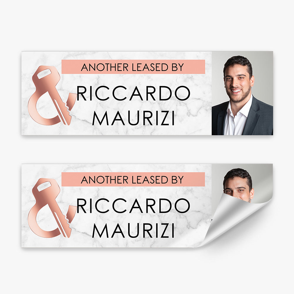ANOTHER LEASED Sticker (Rectangle) - Leased & Sold - Riccardo