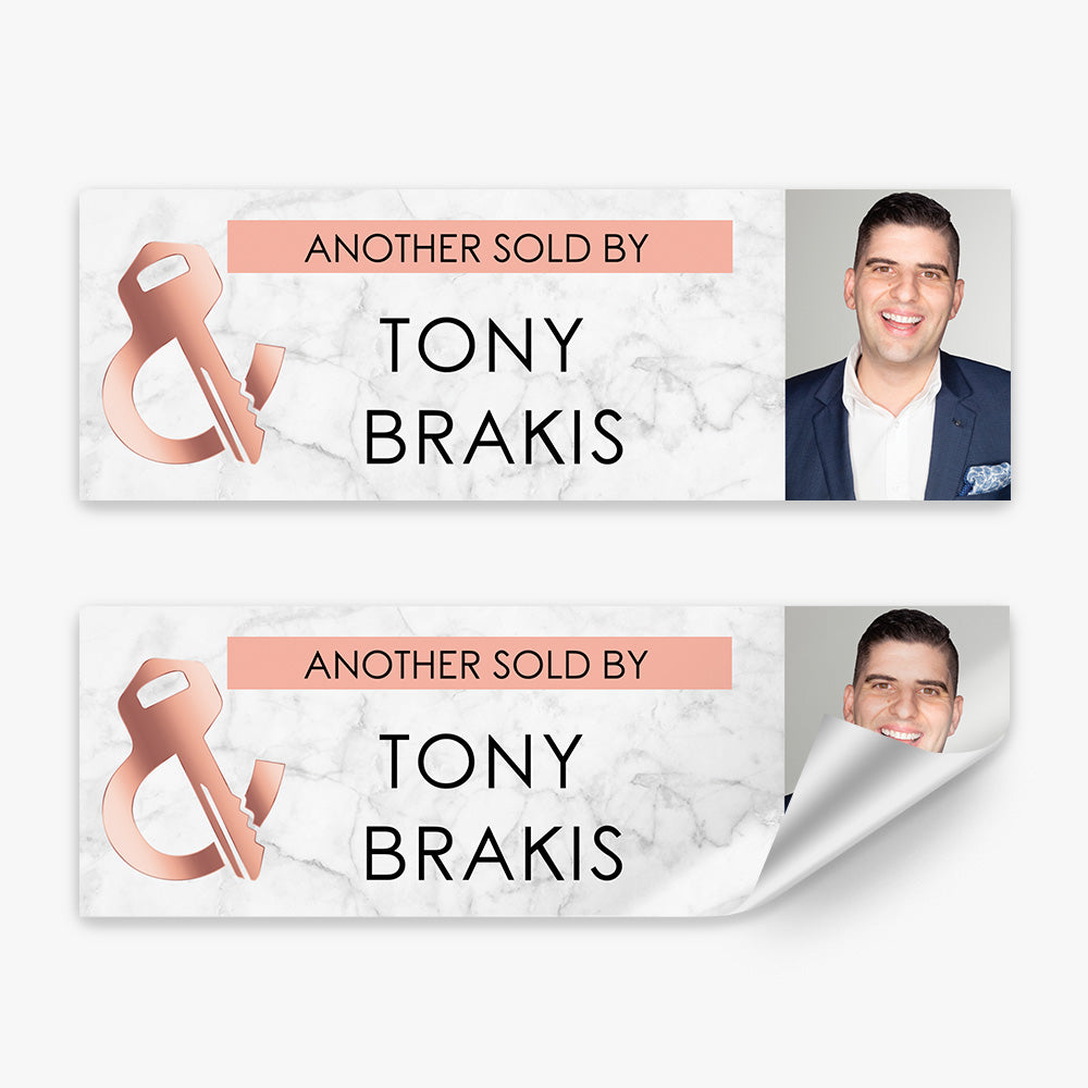 ANOTHER SOLD Sticker (Rectangle) - Leased & Sold - Tony