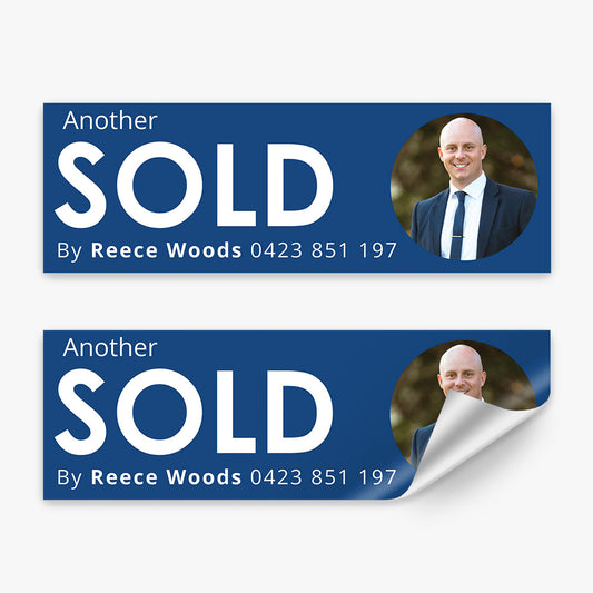 SOLD Sticker (Rectangle) - First National Real Estate Bowral Success Activ