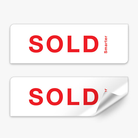 Sold Sticker (Rectangle) - PRD