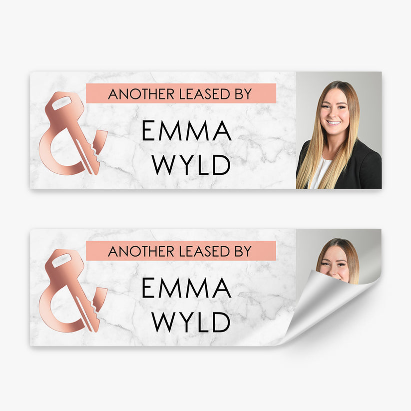 ANOTHER LEASED Sticker (Rectangle) - Leased & Sold - Emma – Real Stickers