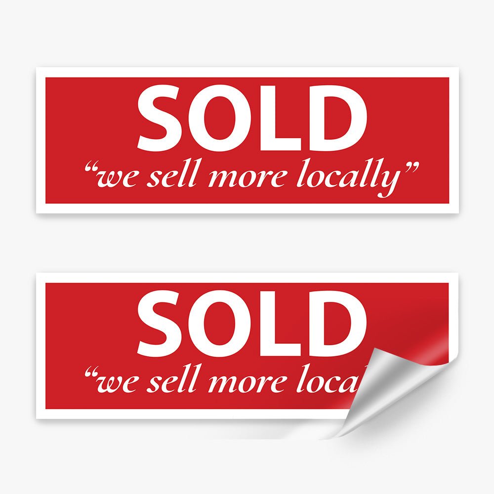 Sold Sticker (Rectangle) - Rance Propery – Real Stickers