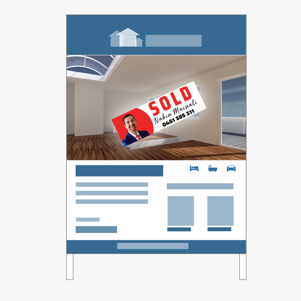Sold by Sticker (Rectangle) - Miracle Land