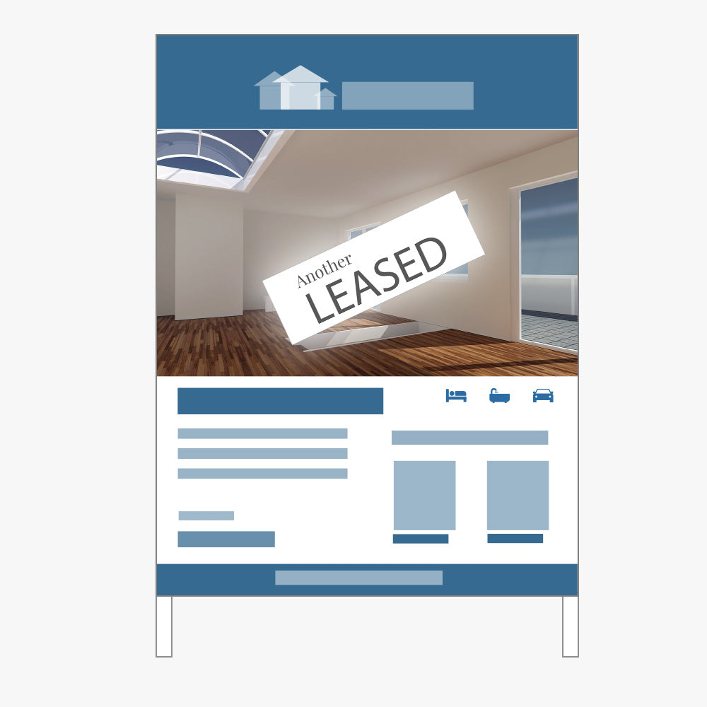 Leased Sticker (Rectangle)