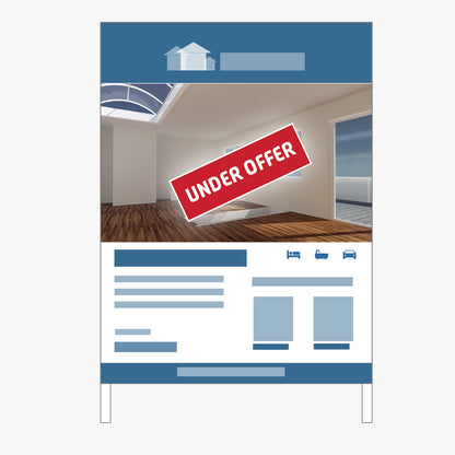 Under Offer Sticker (Rectangle): how to apply it