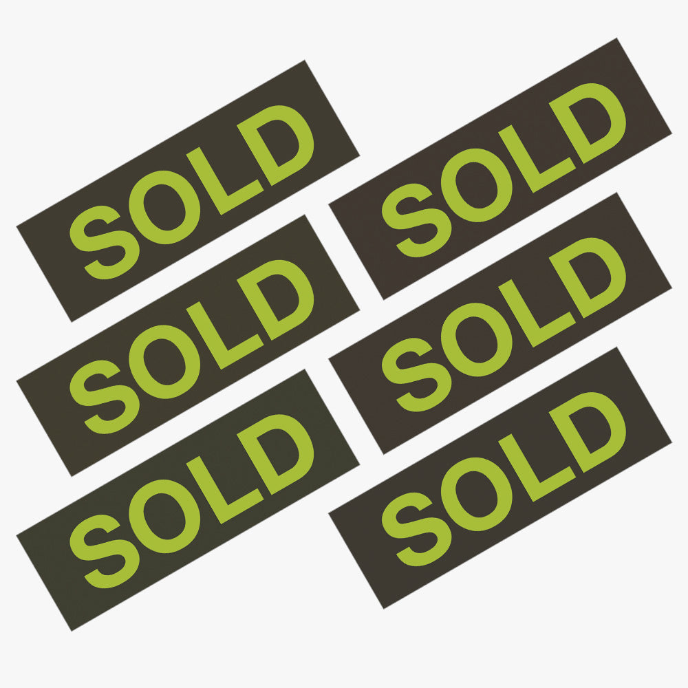 Sold Sticker (Rectangle) - Response